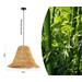 IMMAX BOHO NATURALEZA designové závěsné svítidlo, D45cm, E27, přírodní ratan 08273L