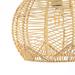 IMMAX BOHO PELO designové závěsné svítidlo, D30cm, E27, přírodní ratan 08258L