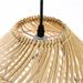 IMMAX BOHO PELO designové závěsné svítidlo, D35cm, E27, přírodní ratan 08259L
