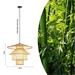 IMMAX BOHO PINCHOS designové závěsné svítidlo, D50cm, E27, bambusové dřevo 08255L