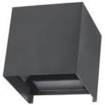 IMMAX DICE venkovní LED osvětlení nástěnné, 6W, 340lm, IP65, antracit 08510L