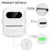 IMMAX digitální bluetooth SMART tiskárna štítků/ rozlišení tisku 203 dpi/ USB-C + samolepící etikety DTS03 DTS01