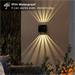 IMMAX EFFECT venkovní nástěnné solární LED osvětlení, 4000K, 2 světelné efekty, 2W 08503L