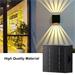 IMMAX EFFECT venkovní nástěnné solární LED osvětlení, 4000K, 2 světelné efekty, 2W 08503L