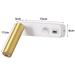 IMMAX GOAL designové nástěnné LED svítidlo, vypínač, USB, 3W, bílo-zlaté 08281L