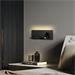 IMMAX LED Be PREPARE 4v1, bodové svítidlo s Qi nabíjením, USB, černá, varianta levá 08288L