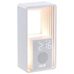 IMMAX LED budík CALM/ relaxační zvuky/ 18W/ vstup 12V/1,5A/ výstup 10W (5V/2A)/ 3000K/ USB-C/ bílý 09113L