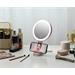 IMMAX LED kosmetické zrcátko SWEET Make up/ oboustranné/ 10x zvětšovací/ CCT/ stojánek na mobil/ bílé 09103L