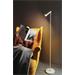 IMMAX LED podlahová lampa TIT/ 6W/ DC 12V/0,5A/ 100-240 VAC/ 400lm/ CCT/ bílá se stříbrnými prvky 08992L
