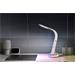 IMMAX LED stolní lampička CORELLA/ Qi nabíjení/ 7W/ 5V/2,1 A/ RGB podsvícení/ stmívatelná/ USB/ bílá + zlaté prvk 08974L