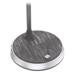 IMMAX LED stolní lampička FINCH/ Qi nabíjení/ 9W/ 12V/2A/ stmívatelná/ šedá + stříbrné prvky 08972L