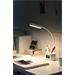 IMMAX LED stolní lampička FRESHMAN s RGB podsvícením/ 10W/ 350lm/ 5V/2A/ držák na tužky/ bílá 08980L