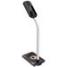 IMMAX LED stolní lampička GAMER RGB/ Qi nabíjení/ RGB/ 250lm/ 5V/2,1A/ USB výstup/ černá 08989L