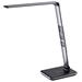 IMMAX LED stolní lampička HERON NEW/ Qi nabíjení/ 8,5W/ DC 12V/2A/ stmívatelná/ sklápěcí rameno/ stříbrná 09105L