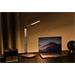 IMMAX LED stolní lampička HERON NEW/ Qi nabíjení/ 8,5W/ DC 12V/2A/ stmívatelná/ sklápěcí rameno/ stříbrná 09105L