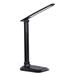 IMMAX LED stolní lampička LUMI/ Qi nabíjení/ 7W/ 300lm/ 12V/2A/ stmívatelná/ černá 09106L