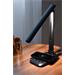 IMMAX LED stolní lampička LUMI/ Qi nabíjení/ 7W/ 300lm/ 12V/2A/ stmívatelná/ černá 09106L