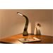 IMMAX LED stolní lampička MAGIC/ magnetické Qi nabíjení/ ohebný krk/ 12,5W/ 9V/2,22A/ 320lm/ USB-C/ černá 09110L