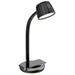 IMMAX LED stolní lampička PERLA/ Qi nabíjení/ 18W/ DC 12V/1,5A/ 270lm/ černo-šedá/ kovový detail 08996L
