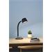 IMMAX LED stolní lampička PERLA/ Qi nabíjení/ 18W/ DC 12V/1,5A/ 270lm/ černo-šedá/ kovový detail 08996L