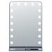 IMMAX LED zrcadlo HOLLYWOOD Make-up/ CCT/ LCD display/ USB C/A výstupy/ šedé 09101L