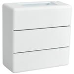IMMAX LUXLINE venkovní LED nástěnné osvětlení, 6W, 3000K, 240V, IP54, bílé 08521L