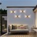 IMMAX LUXLINE venkovní LED nástěnné osvětlení, 6W, 3000K, 240V, IP54, dubové dřevo 08522L