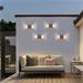 IMMAX LUXLINE venkovní LED nástěnné osvětlení, 6W, 3000K, 240V, IP54, ořechové dřevo 08523L
