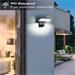 IMMAX MODERN venkovní LED osvětlení nástěnné 18W, 1278lm, IP65, černé 08512L