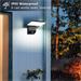 IMMAX MODERN venkovní LED osvětlení nástěnné s PIR čidlem, 18W, 1278lm, IP65, černé 08513L