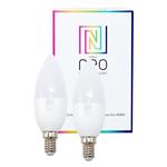 IMMAX Neo 2x LED E14 C37 5W 400lm Zigbee Dim RGBW 07005B