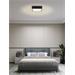 IMMAX NEO CANTO SLIM Smart stropní svítidlo 28x28cm 22W 1610lm černé Zigbee 3.0, TUYA 07237L