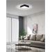 IMMAX NEO CANTO SLIM Smart stropní svítidlo 28x28cm 22W 1610lm černé Zigbee 3.0, TUYA 07237L