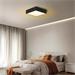 IMMAX NEO CANTO SLIM Smart stropní svítidlo 28x28cm 22W 1610lm černé Zigbee 3.0, TUYA 07237L