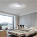 IMMAX NEO CANTO SLIM Smart stropní svítidlo 28x28x7cm 22W 1610lm bílé Zigbee 3.0, TUYA 07238L