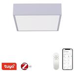 IMMAX NEO CANTO SLIM Smart stropní svítidlo 28x28x7cm 22W 1610lm bílé Zigbee 3.0, TUYA 07238L