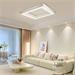 IMMAX NEO CANTO SLIM SMART stropní svítidlo 80x80cm 60W Zigbee 3.0, TUYA, bílé 07240L