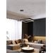 IMMAX NEO CANTO SLIM SMART závěsné svítidlo 80x80x7cm 60W Zigbee 3.0, TUYA, černé 07173L