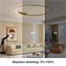IMMAX NEO FINO SMART LED stropní (nástěnné) svítidlo zlaté 120cm 72W 4752lm, DO, Zigbee 3.0 TUYA 07290-120G