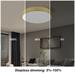 IMMAX NEO LITE SEMPLICI SMART LED stropní svítidlo zlaté 40cm 36W 2736 lm, BEACON gold, Wi-Fi, TUYA 07292L