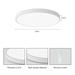IMMAX NEO LITE SEMPLICI SMART stropní svítidlo 50cm 48W 3468 lm, s podporou BEACON, Wi-Fi, TUYA, bílé 07252L