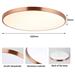 IMMAX NEO LITE SEMPLICI SMART stropní svítidlo, BEACON, 100cm, 128W, 9088lm, měděné, Wi-Fi, TUYA 07324L