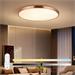 IMMAX NEO LITE SEMPLICI SMART stropní svítidlo, BEACON, 100cm, 128W, 9088lm, měděné, Wi-Fi, TUYA 07324L
