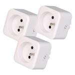 IMMAX NEO LITE SMART 3x chytrá vnitřní zásuvka v3/ s kolíkem (typ E)/ Zigbee/ Google Assistant/ Amazon Alexa/ TUY 07786C