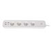 IMMAX NEO LITE SMART chytrý prodlužovací přívod/ 4x FR zásuvka/ 3x USB/ 1x USB-C/ Power delivery/ Wi-Fi/ bílý/ TU 07771L