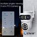IMMAX NEO LITE SMART Security venkovní kamera TRIPLE 355° 90° P/T, Wi-Fi, IP65, ONVIF, 2MP+2MP+2MP, TUYA 07823L