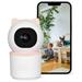 IMMAX NEO LITE SMART Security vnitřní kamera BABY, 355° 50°, P/T, Wi-Fi, 4MP, růžová, TUYA 07789L