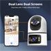 IMMAX NEO LITE SMART Security vnitřní kamera DOUBLE, duální, Wi-Fi, 4MP, 355° 90° P/T, TUYA 07805L