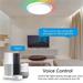 IMMAX NEO LITE TUDO SMART stropní svítidlo RGB podsvícení 60cm 65W, s podporou BEACON, Wi-Fi, TUYA, bílé 07169-W60