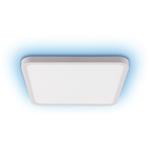 IMMAX NEO LITE TUDO SMART stropní svítidlo s RGB podsvícením 40x40cm, 50W Wi-Fi bílá, TUYA 07168-W40